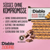 Diablo Zuckerfrei: Waffeln mit Schokoladencreme (150 g, 7,0 g anrechenbare KH* je 25-g-Portion)