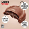Diablo sans sucre : biscuits au chocolat noir fourrés à la crème au chocolat (128 g, seulement 2,7 g de glucides comptabilisables* par cookie)