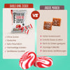 Bonbons Diablo à la fraise et à la crème sans sucre, bonbons sans sucre (75 g, 0,6 g de glucides* calculables pour 100 g)
