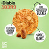 Diablo Cookies: zuckerfreie Mandelkekse (145 g, 5 g anrechenbare KH* je Cookie)