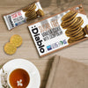 Diablo cookies: sugar-free sandwich vanilla cookies with cocoa cream, individually packaged (176 g, 3 g of countable carbs* per cookie)