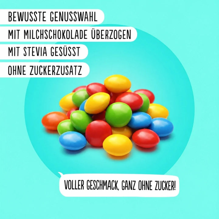 Diablo Zuckerfrei: Schokolinsen (22 g, 2,6 g anrechenbare KH*)