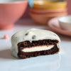 Diablo sugar-free: cookies, white chocolate cookies with milk cream (128 g, 3,2 g of countable carbs* per cookie)