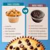 Diablo 6x zuckerfreie Muffins mit Schokostückchen