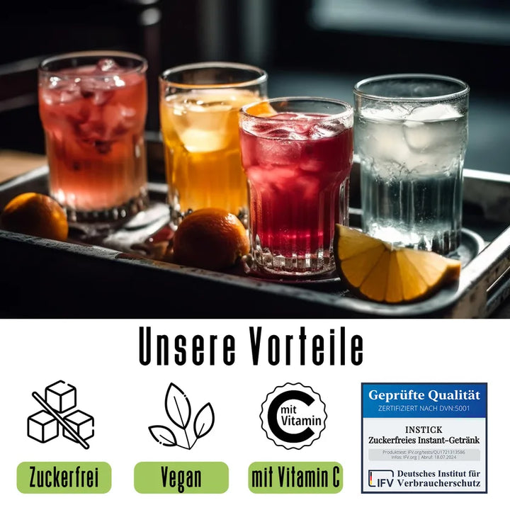 INSTICK poudre pour boisson sans sucre, ananas 12x (12 x 0,5 l, sans glucides/BE)