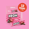 NEOH Berry Riegel: 12x Berry Bar Schokoriegel ohne Zucker, beerig, 10+2 Sparpack (3 g anrechenbare KH* je Riegel)