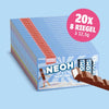 NEOH MILKY CHOC barre : 8x barres de chocolat au lait sans sucre (1,6 g de glucides comptabilisables* par barre)