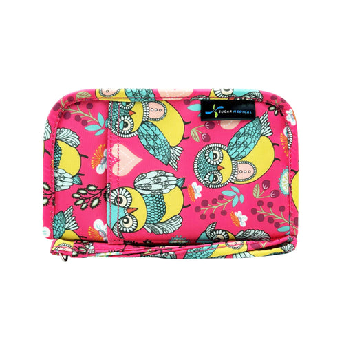 Sac d'accessoires pour diabète « Hibou »