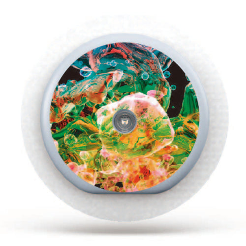 Autocollant Accu-Chek SmartGuide « Bubblesplash »