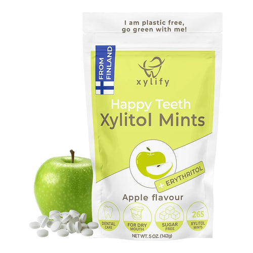Xylify Happy Teeth sugar-free xylitol candies without countable carbs*